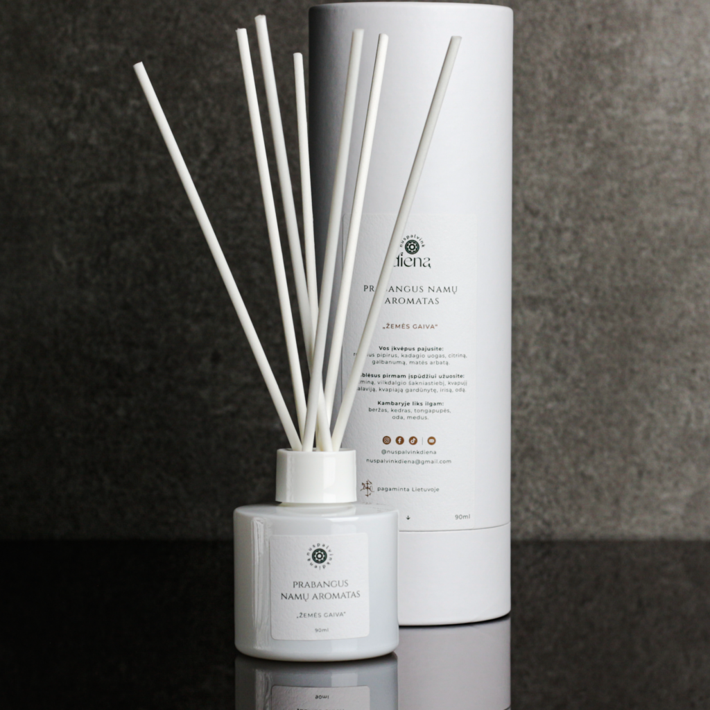 Žemės gaiva (baltas buteliukas)